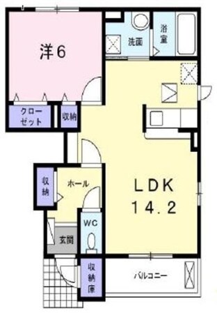 エスポワールの物件間取画像